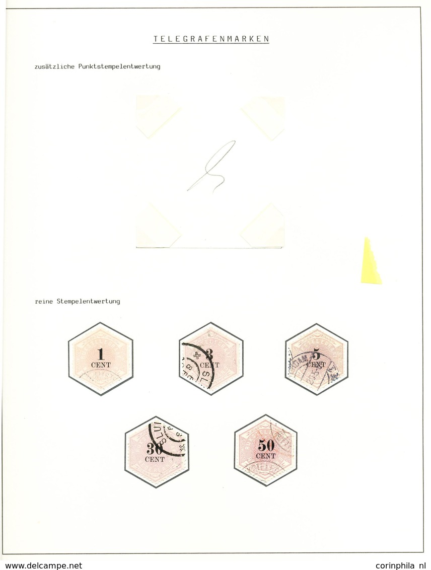 Netherlands Telegraph Stamps - Other & Unclassified