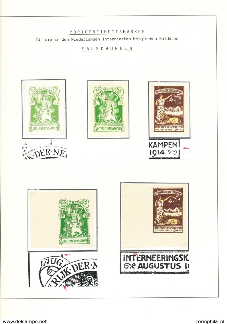 Netherlands Internment Stamps - Otros & Sin Clasificación