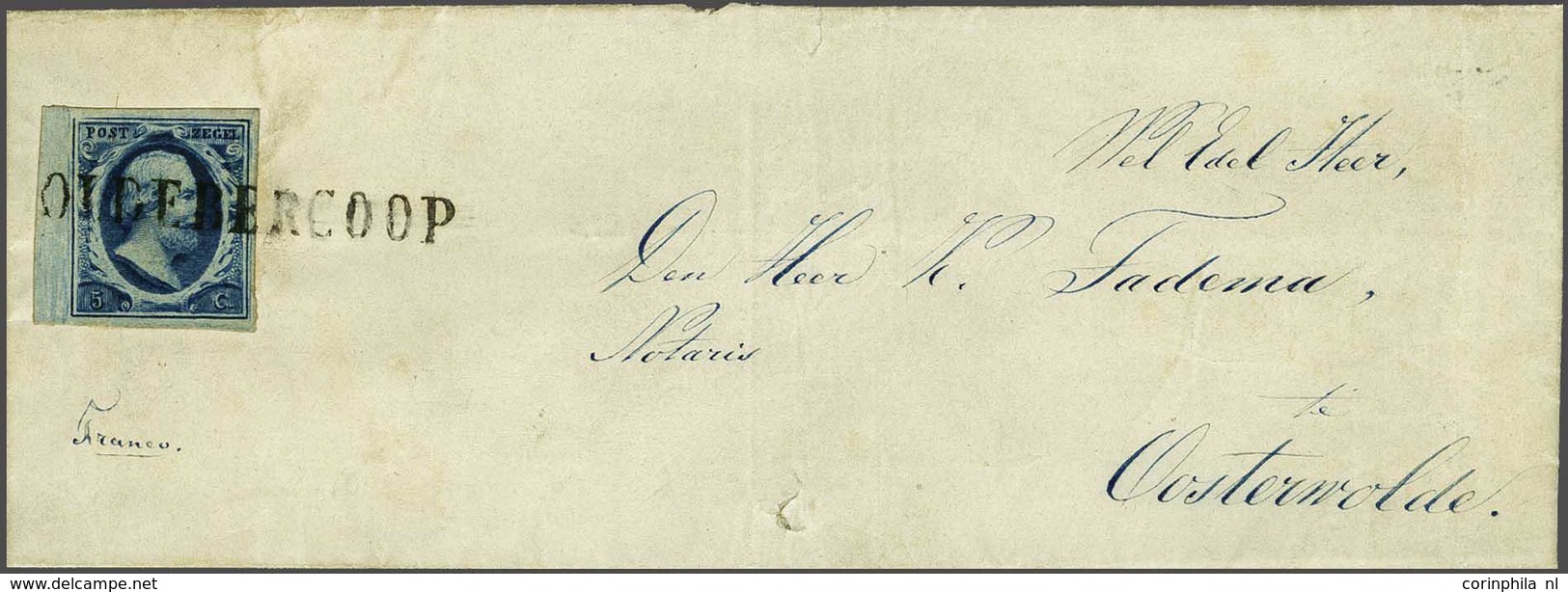 NL 1852 Oblong Stamp - Autres & Non Classés