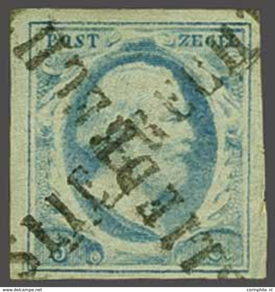 NL 1852 Oblong Stamp - Sonstige & Ohne Zuordnung