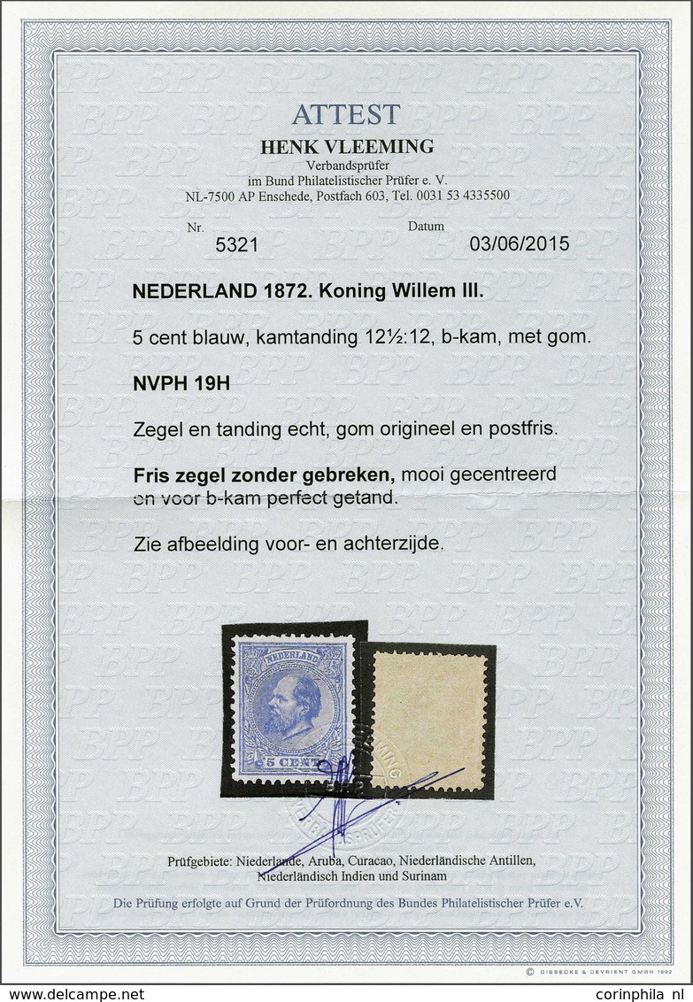 NL 1872 King William III - Other & Unclassified