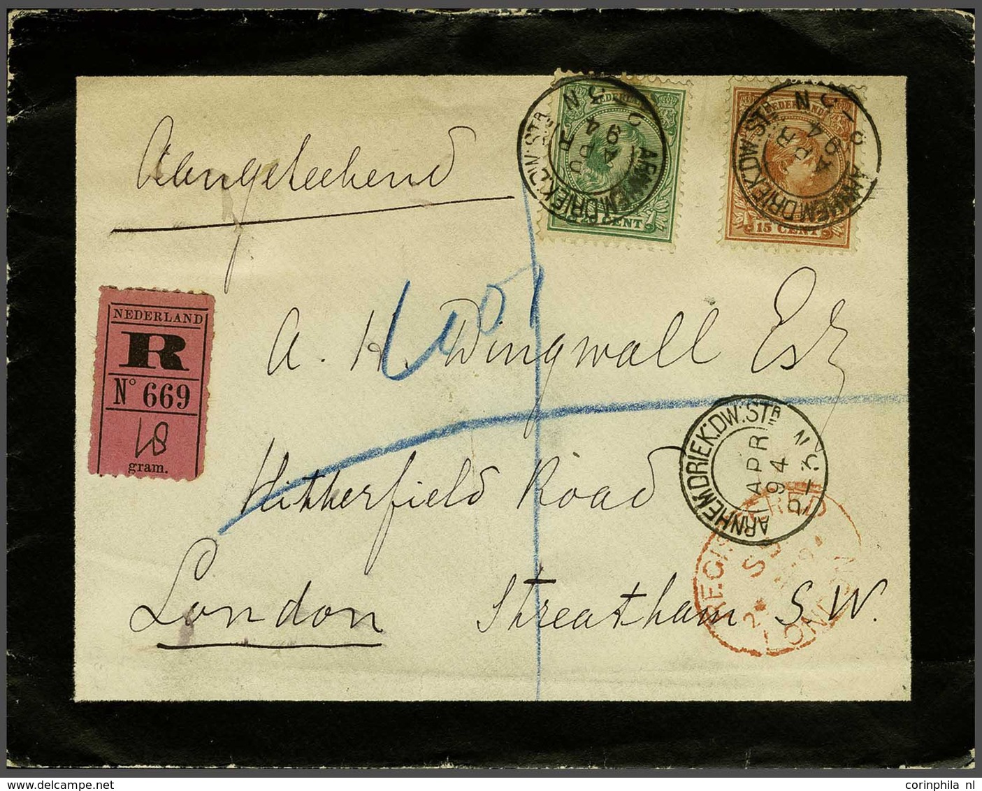 NL 1891 Princess Wilhelmina - Sonstige & Ohne Zuordnung