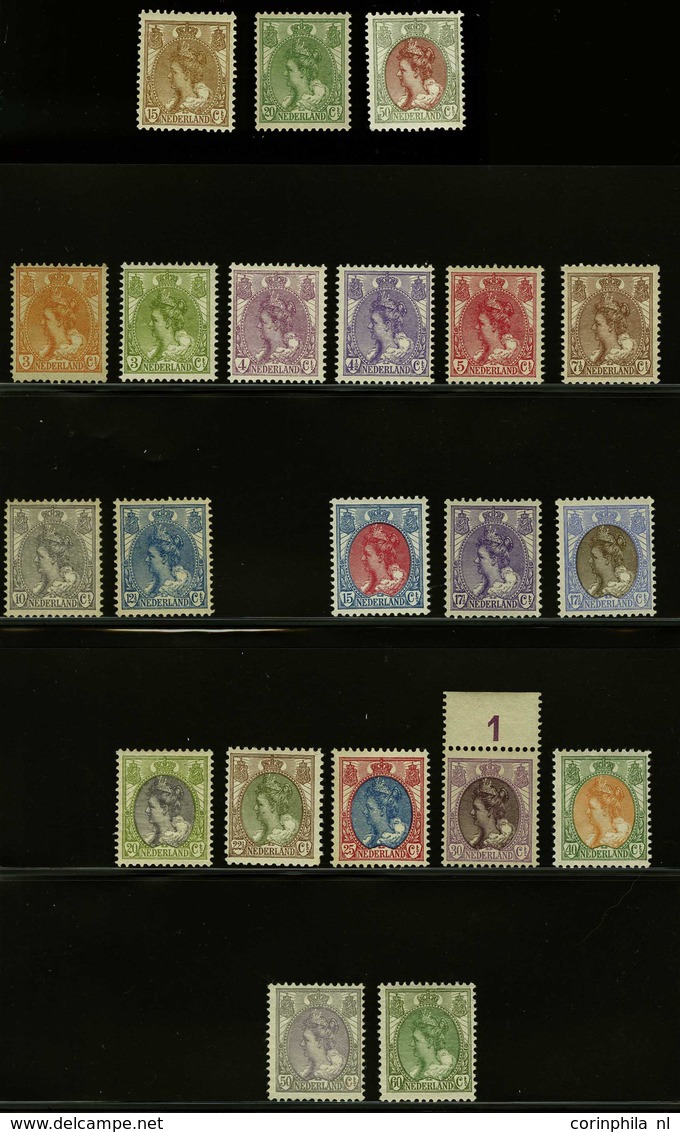 NL 1899 Numerals And Queen Wilhelmina - Otros & Sin Clasificación