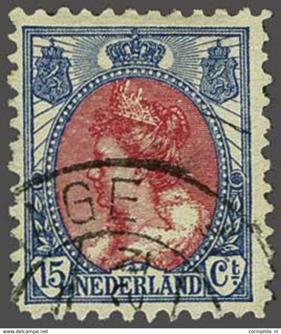 NL 1899 Numerals And Queen Wilhelmina - Sonstige & Ohne Zuordnung