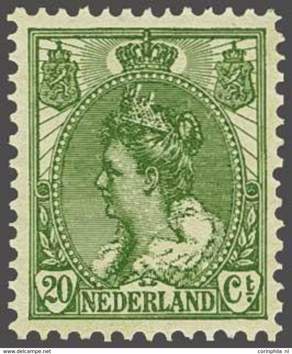 NL 1899 Numerals And Queen Wilhelmina - Sonstige & Ohne Zuordnung