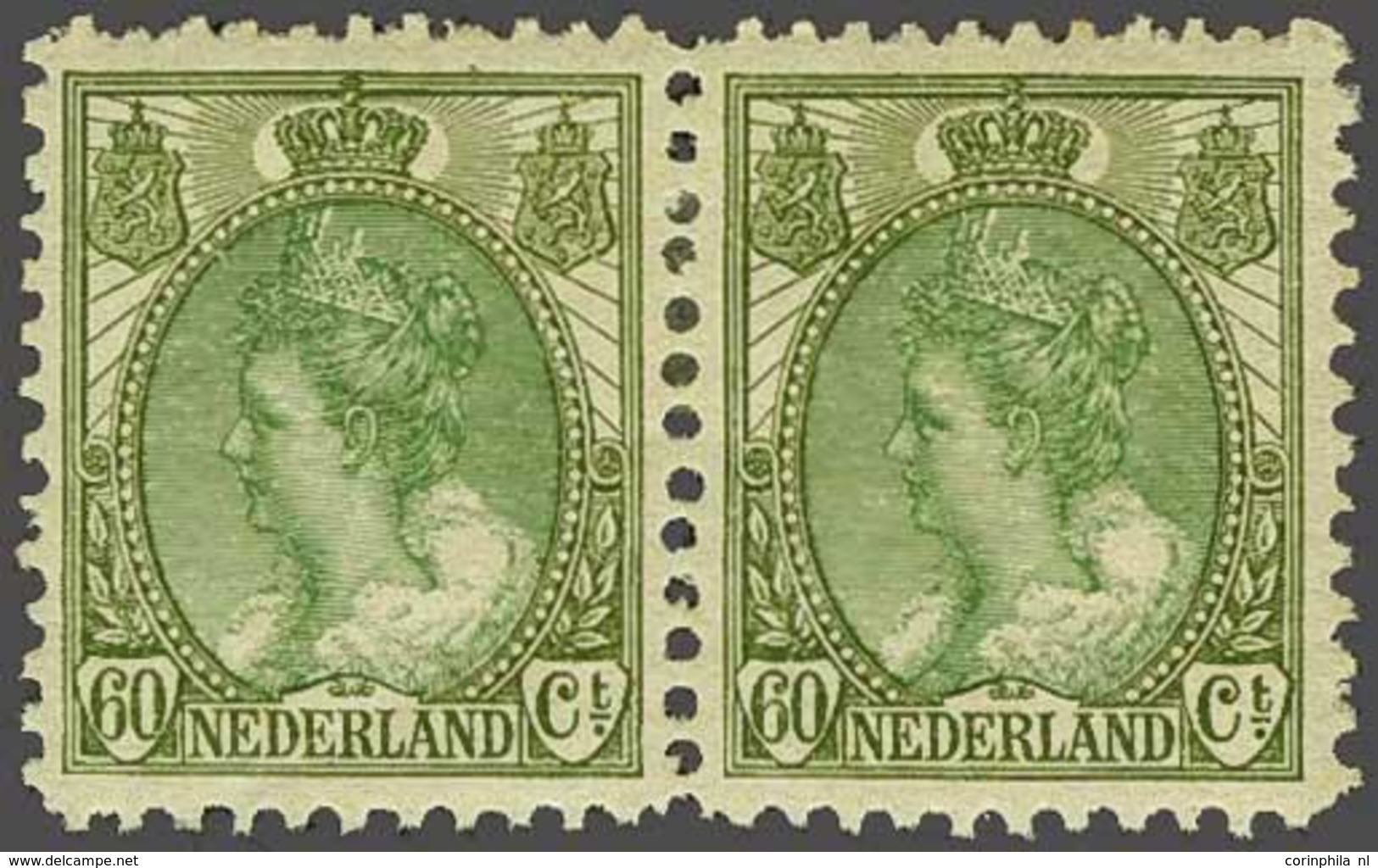 NL 1899 Numerals And Queen Wilhelmina - Otros & Sin Clasificación