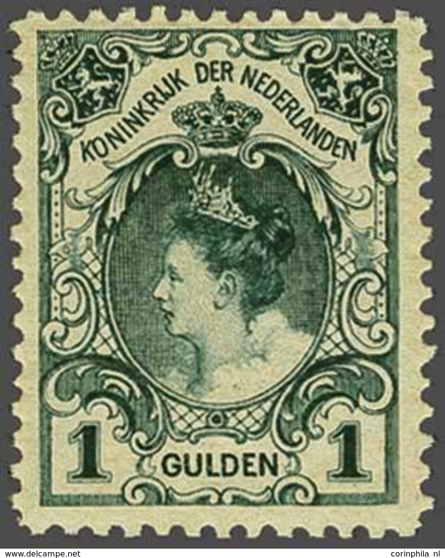 NL 1899 Numerals And Queen Wilhelmina - Sonstige & Ohne Zuordnung