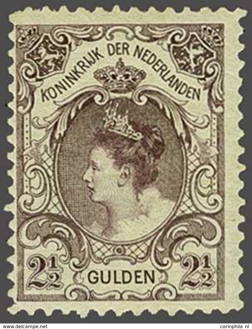 NL 1899 Numerals And Queen Wilhelmina - Sonstige & Ohne Zuordnung