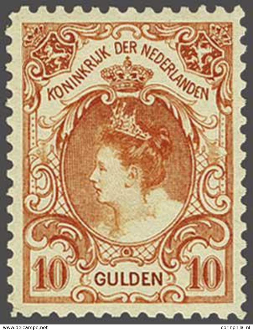 NL 1899 Numerals And Queen Wilhelmina - Sonstige & Ohne Zuordnung