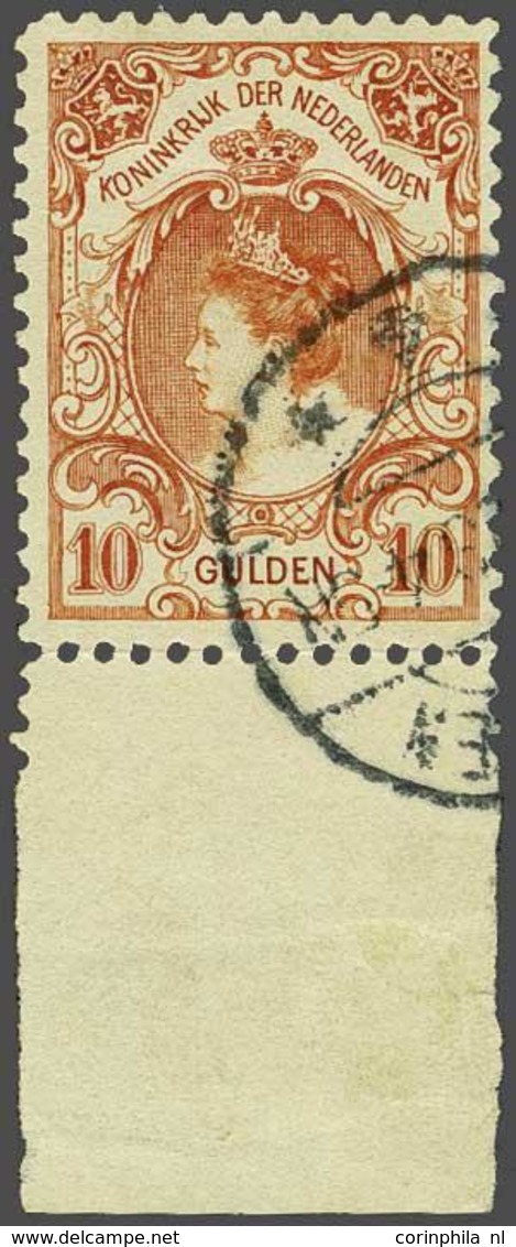 NL 1899 Numerals And Queen Wilhelmina - Otros & Sin Clasificación