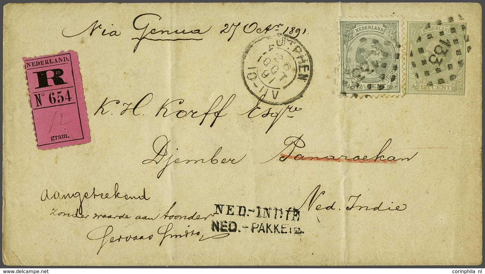 Netherlands Postal Stationery - Sonstige & Ohne Zuordnung