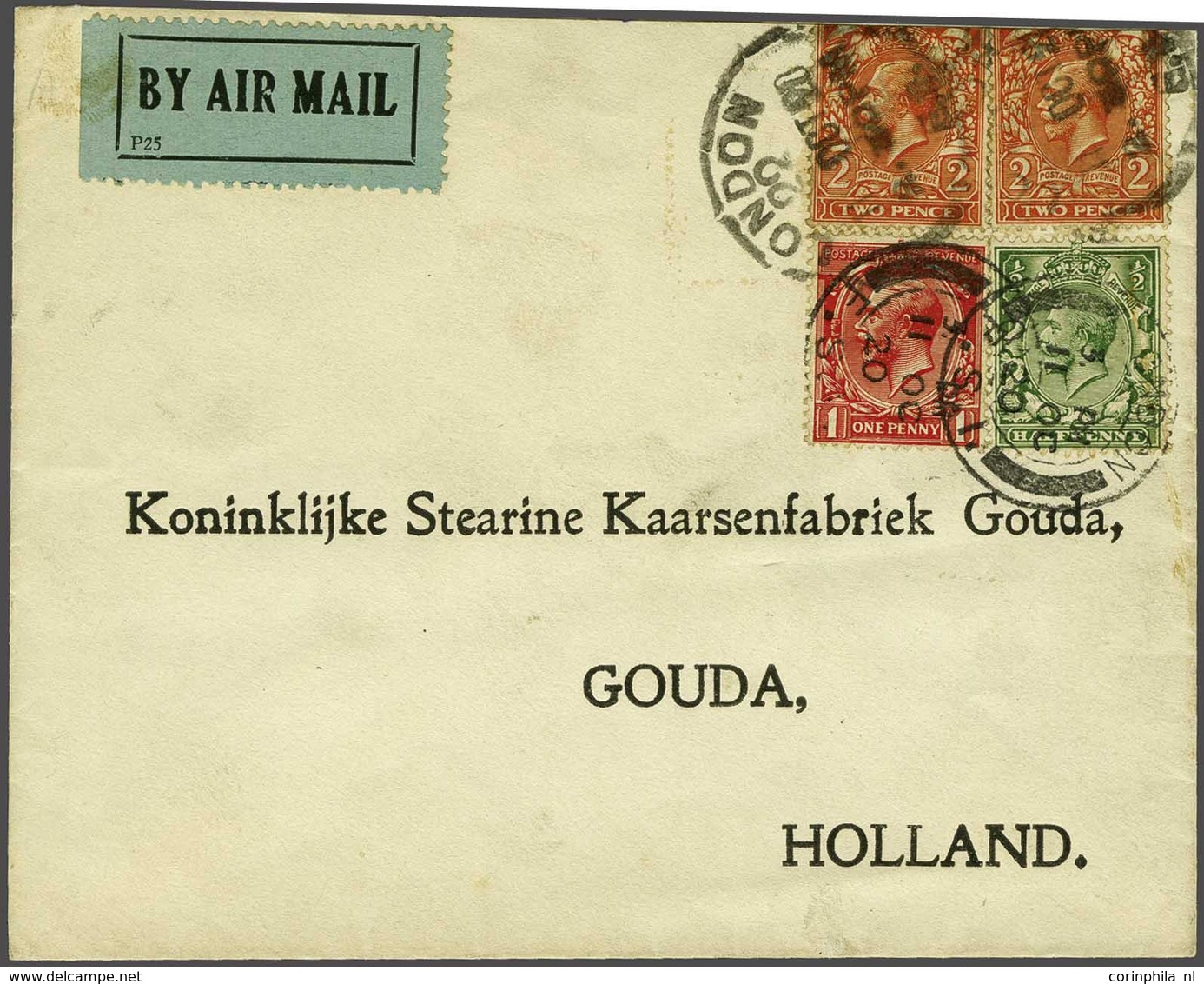 Netherlands Air Post Stamps - Otros & Sin Clasificación