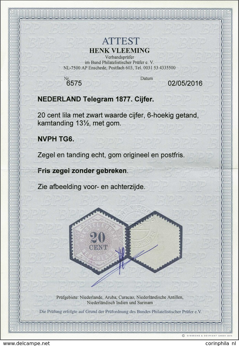 Netherlands Telegraph Stamps - Otros & Sin Clasificación