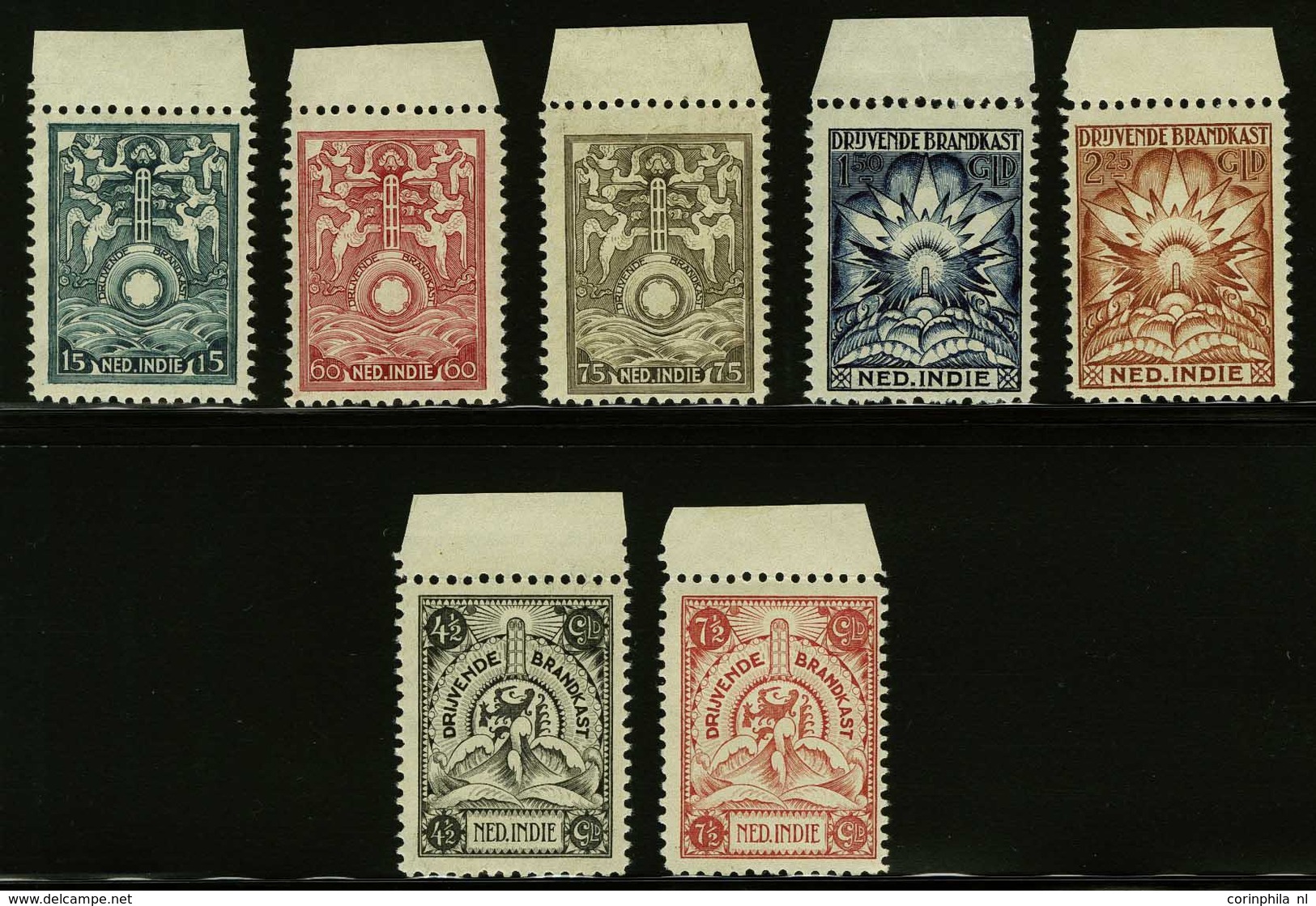 Netherlands Indies Incendiary Box Stamps - Sonstige & Ohne Zuordnung