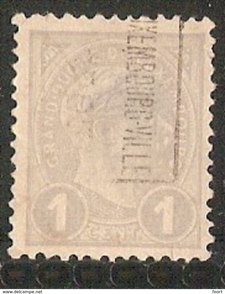 Luxembourg 1905 Prifix Nr. 22B - Preobliterati