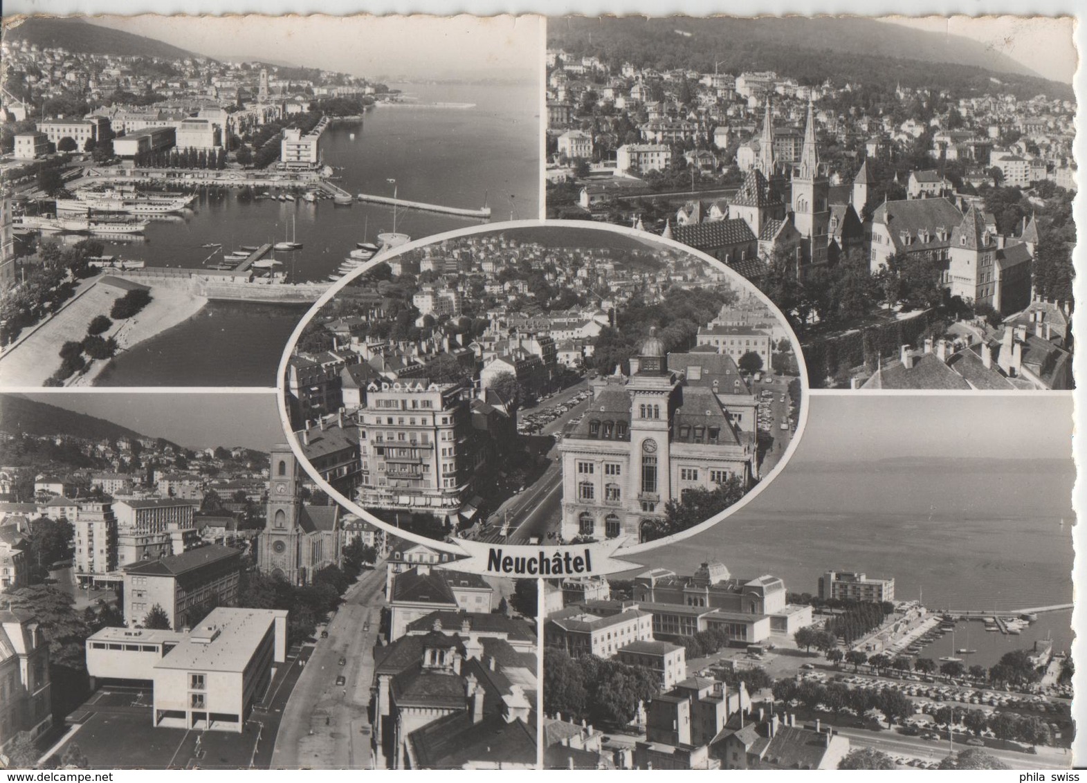 Neuchatel - En Avion Au-dessus De... - Photo: Perrochet - Neuchâtel