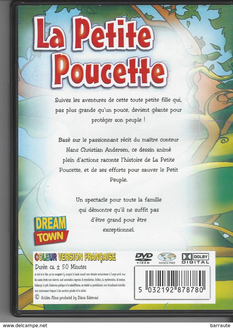 DVD LA PETITE POUCETTE Dessin Animé - Animation