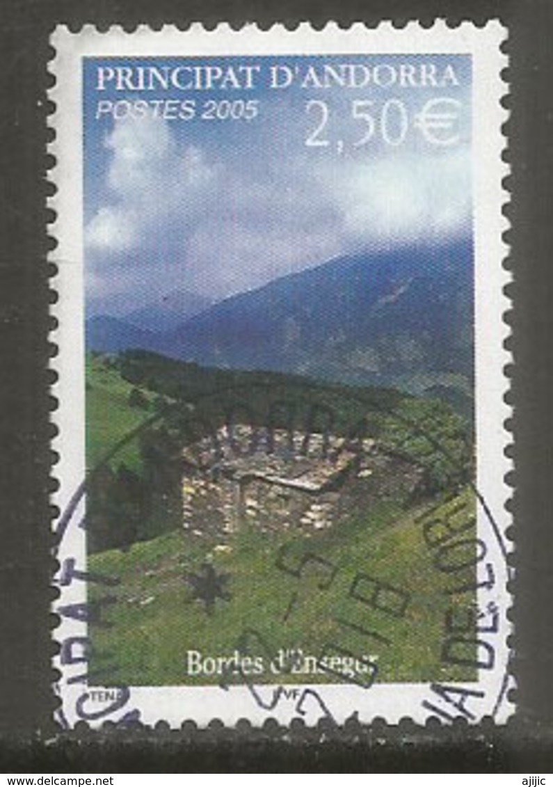 Refuge & Bordes D'Ensegur  1 Timbre Oblitéré 1 ère Qualité, Haute Faciale - Used Stamps