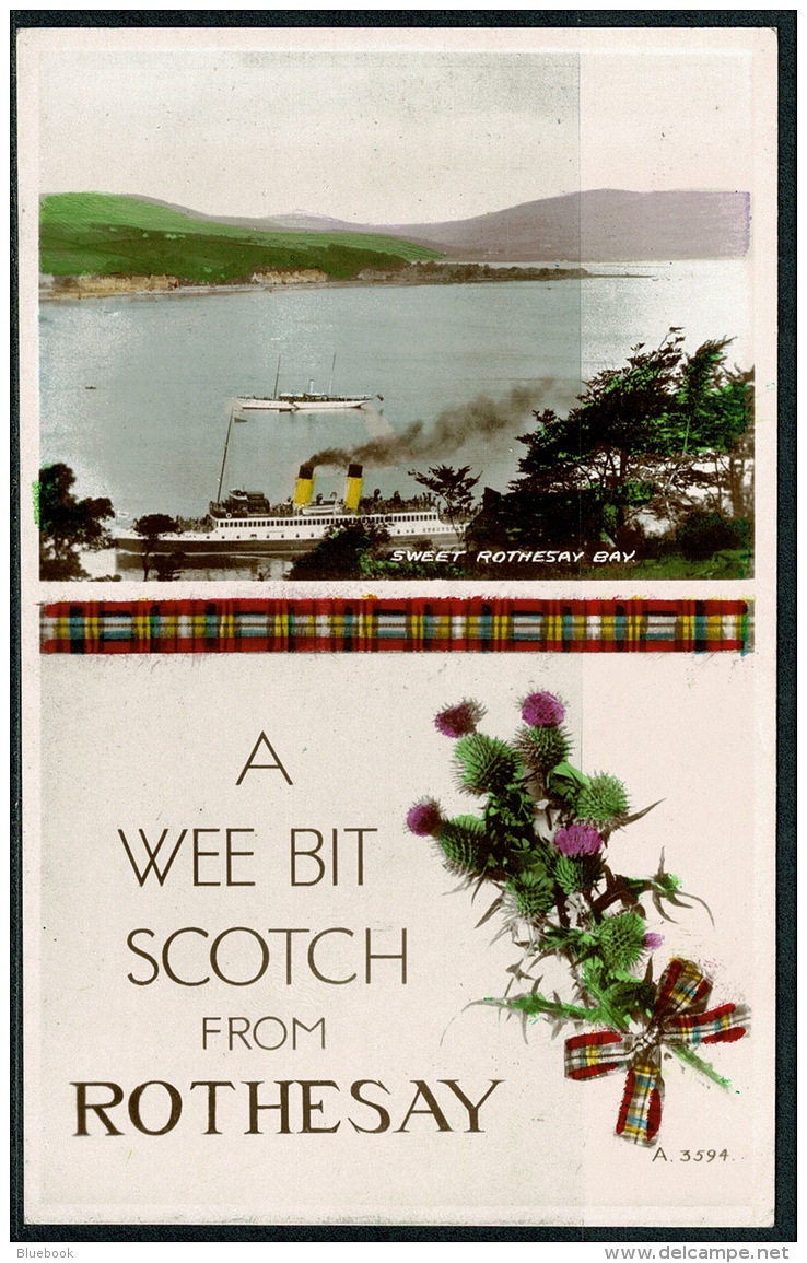 RB 1212 - 2 X Postcard - A Wee Scotch From Rothesay - Isle Of Bute - Scotland - Bute