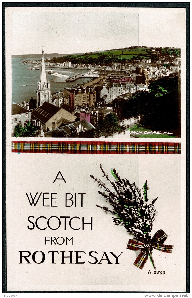 RB 1212 - 2 X Postcard - A Wee Scotch From Rothesay - Isle Of Bute - Scotland - Bute