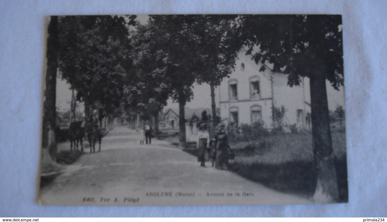 ANGLURE -AVENUE DE LA GARE - Anglure