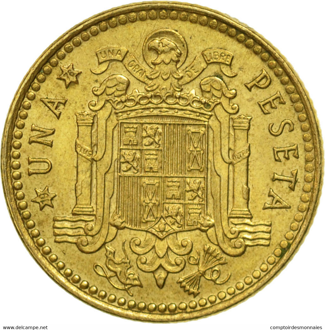 Monnaie, Espagne, Juan Carlos I, Peseta, 1976, TTB, Aluminum-Bronze, KM:806 - 1 Peseta