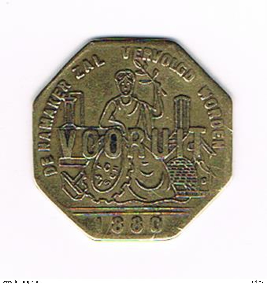 &   BROODKAART  1  VOORUIT 1880 ZONDER . NA WORDEN - Monetary / Of Necessity