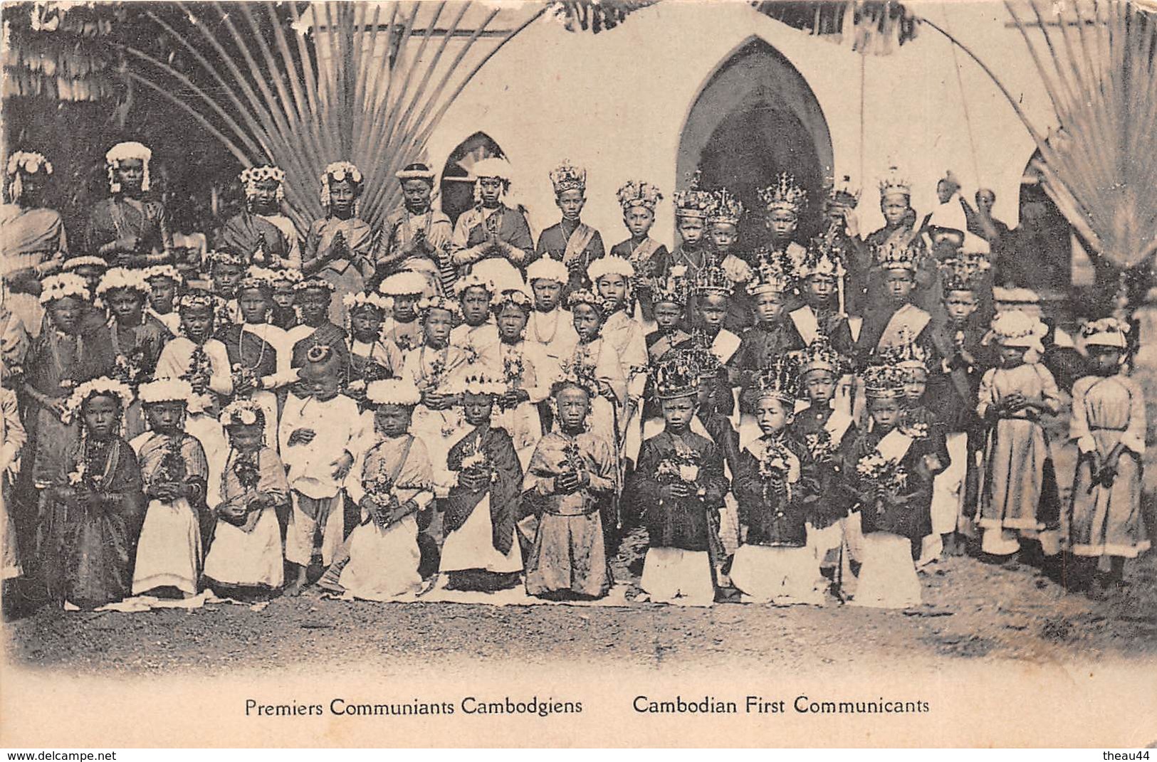 ¤¤  -  CAMBODGE  -  Premier Communiants Cambodgiens   -   ¤¤ - Kambodscha