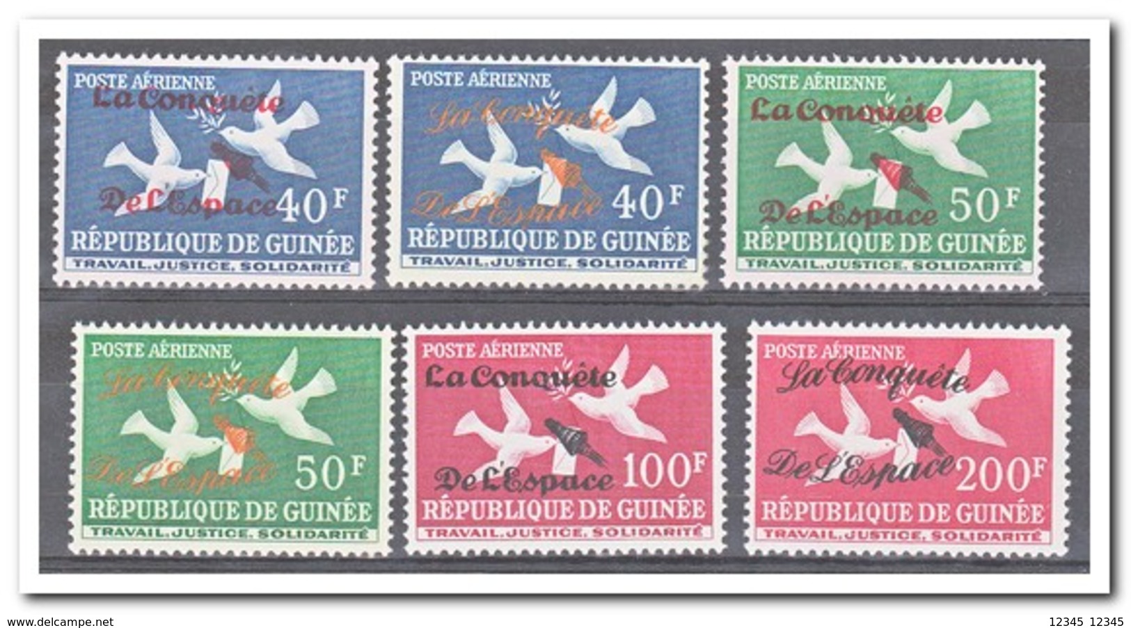 Guinee 1962, Postfris MNH, Birds - Guinee (1958-...)