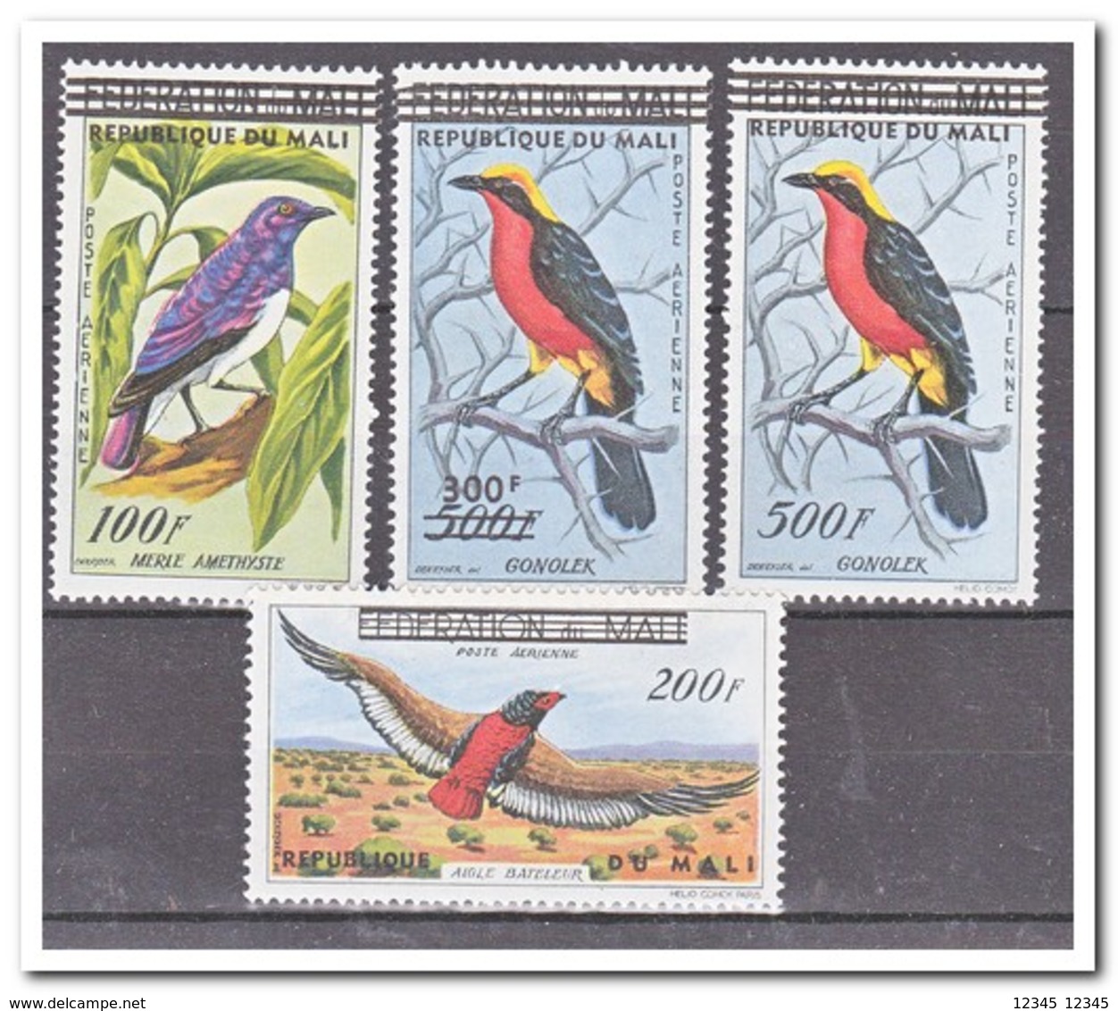 Mali 1960, Postfris MNH, Birds - Mali (1959-...)