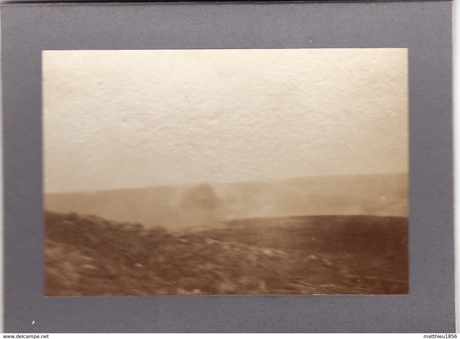 Photo Avril 1915 LES EPARGES (près Fresnes-en-Woèvre) - Sur Le Piton, éclatement D'obus (A198, Ww1, Wk 1) - Autres & Non Classés