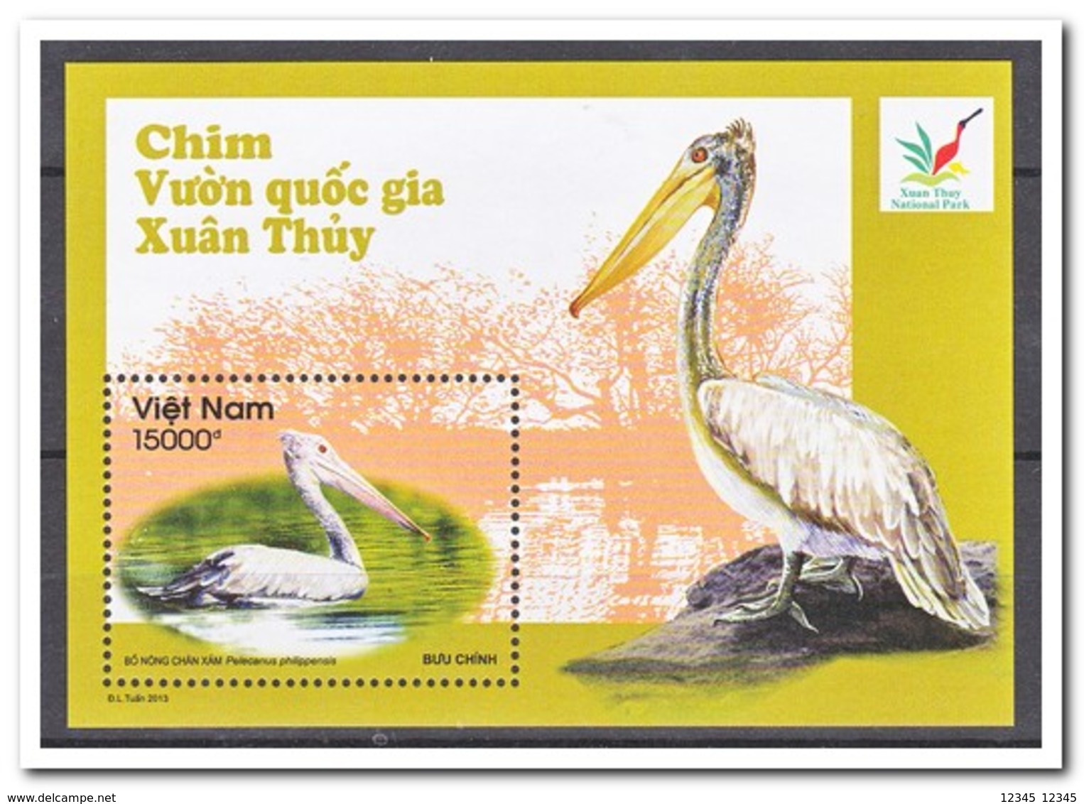 Vietnam 2013, Postfris MNH, Birds - Vietnam