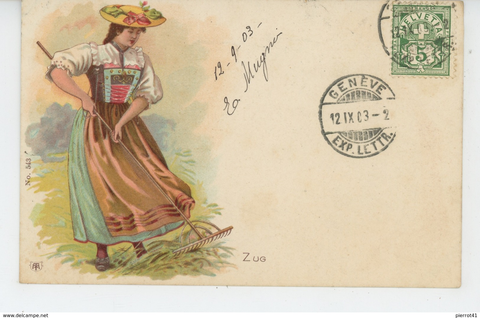 SUISSE - ZOUG - ZUG (1903) - Zoug