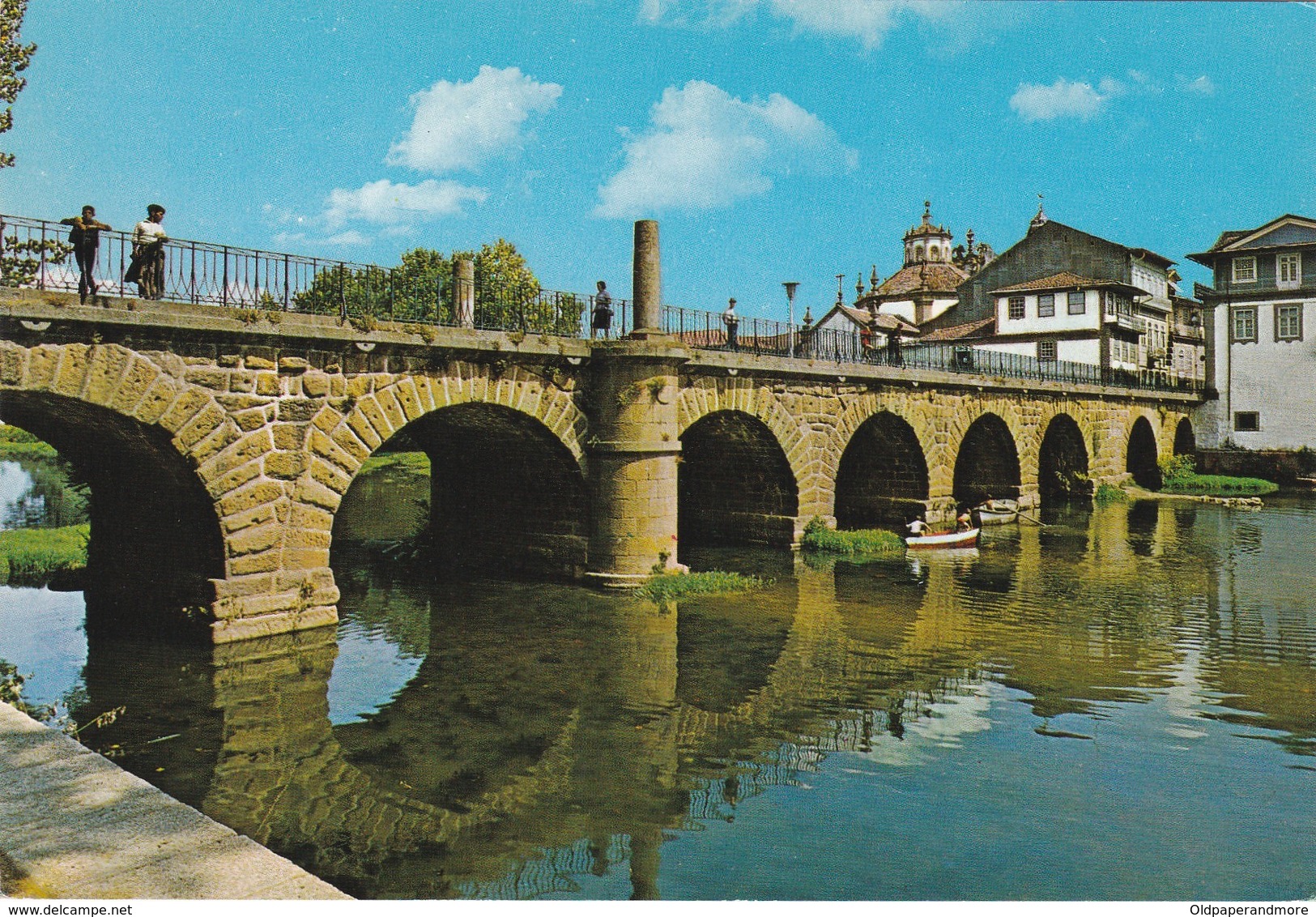 POSTCARD PORTUGAL - CHAVES -  PONTE ROMANA SOBRE O RIO TAMEGA - Vila Real