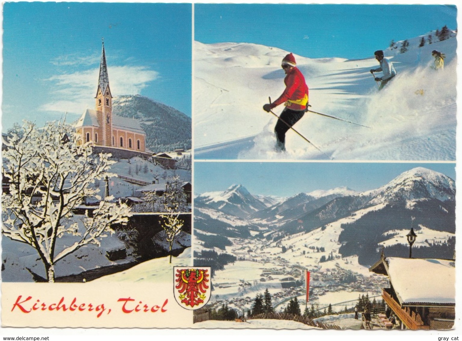 Kirchberg, Tirol, Austria, Used Postcard [21637] - Kirchberg