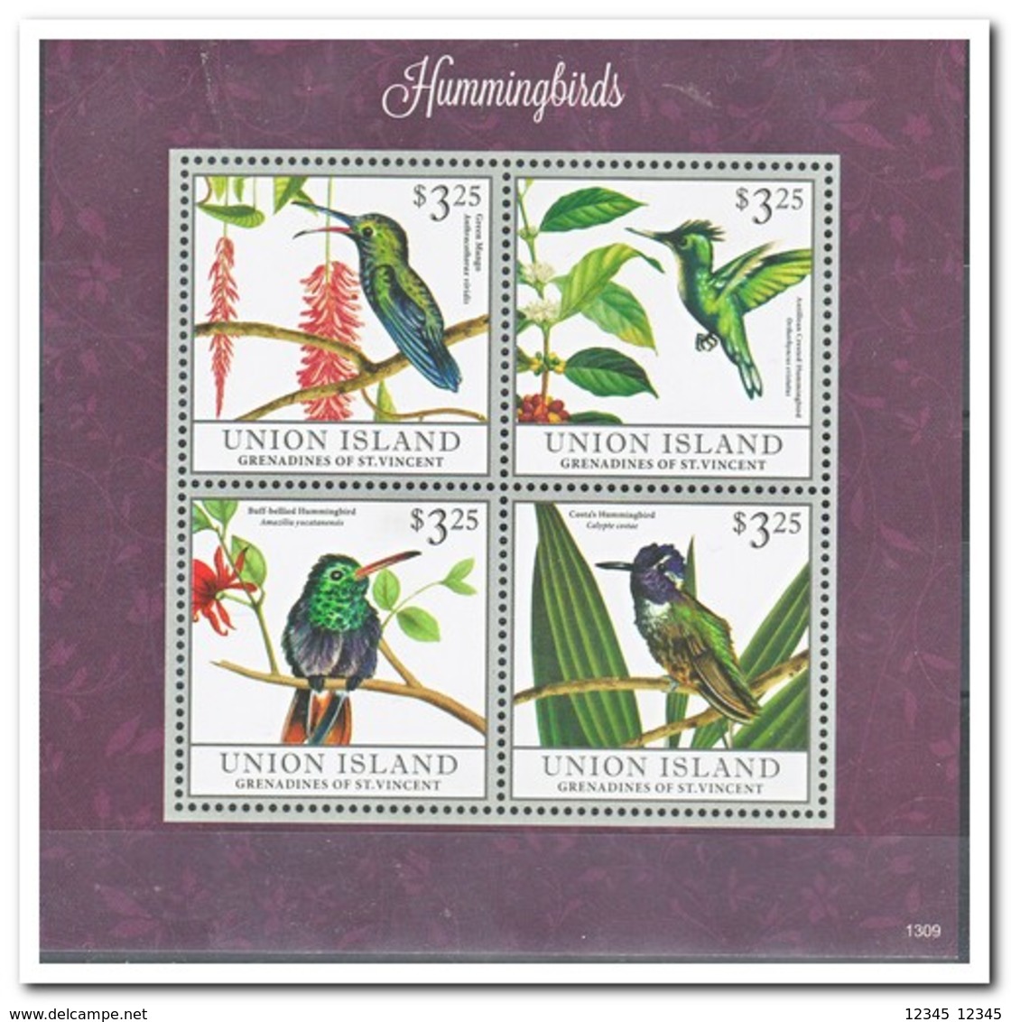 Union Island, Postfris MNH, Birds - St.-Vincent En De Grenadines