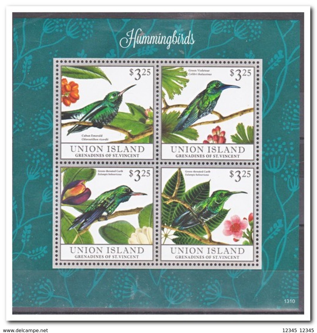 Union Island, Postfris MNH, Birds - St.-Vincent En De Grenadines