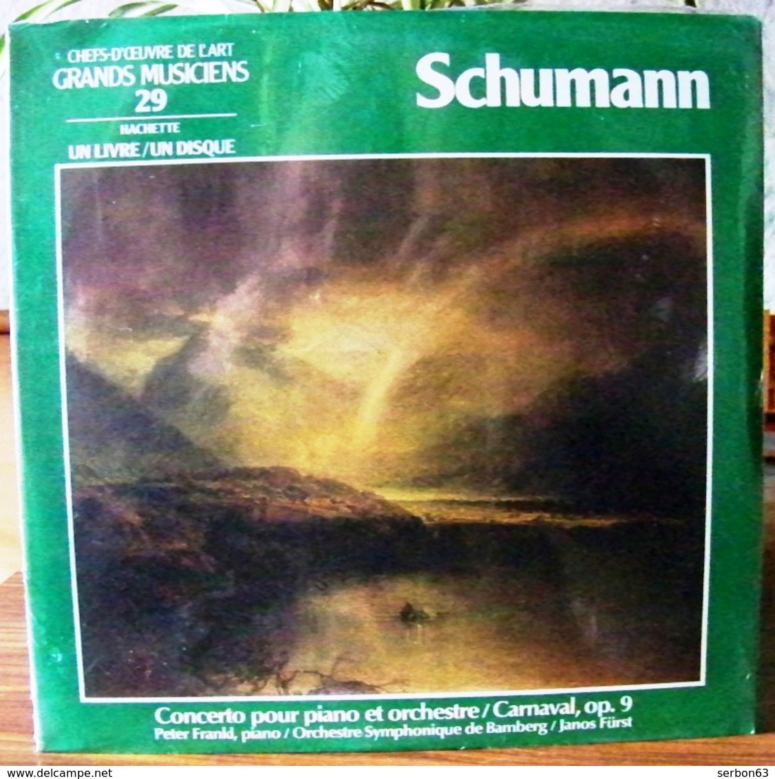 33 TOURS N° 29 VINYLE GRANDS MUSICIENS 1 LIVRE + 1 DISQUE 1990 NEUF SCHUMANN SOUS FILM D'ORIGINE - SITE Serbon63 - Classique