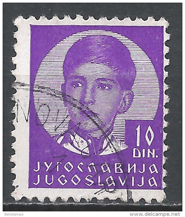 Yugoslavia 1935. Scott #127 (U) King Peter II - Gebraucht