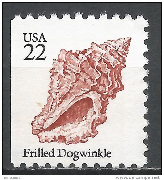 United States 1985. Scott #2117 (MNH) Frilled Dogwinkle, Sea Shell * - Neufs