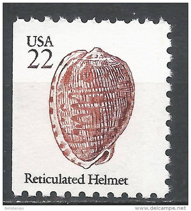 United States 1985. Scott #2118 (MNH) Reticulated Helmet, Sea Shell * - Neufs