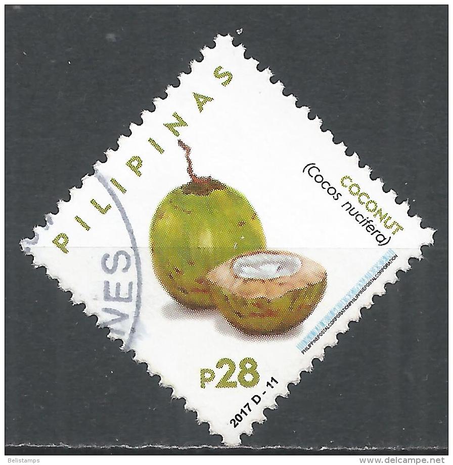 Philippines 2017. Scott #3716 (U) Fruits, Coconuts - Philippines