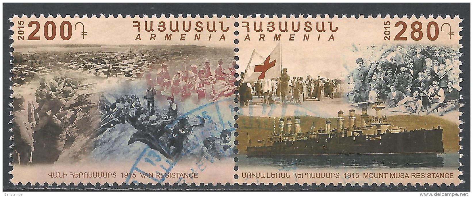 Armenia 2015. Scott #1046 (U) Resistance To The Armenian Genocide * - Arménie