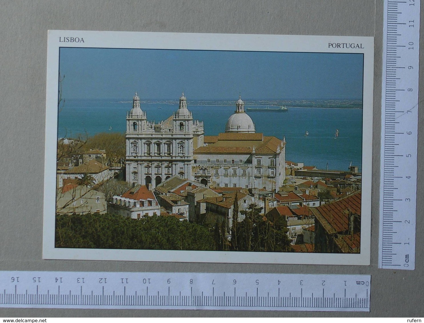 PORTUGAL - IGREJA DE S. VICENTE DE FORA -  LISBOA -   2 SCANS  - (Nº24414) - Lisboa