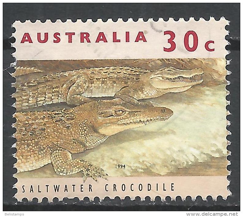 Australia 1994. Scott #1271 (U) Fauna, Saltwater Crocodile - Oblitérés