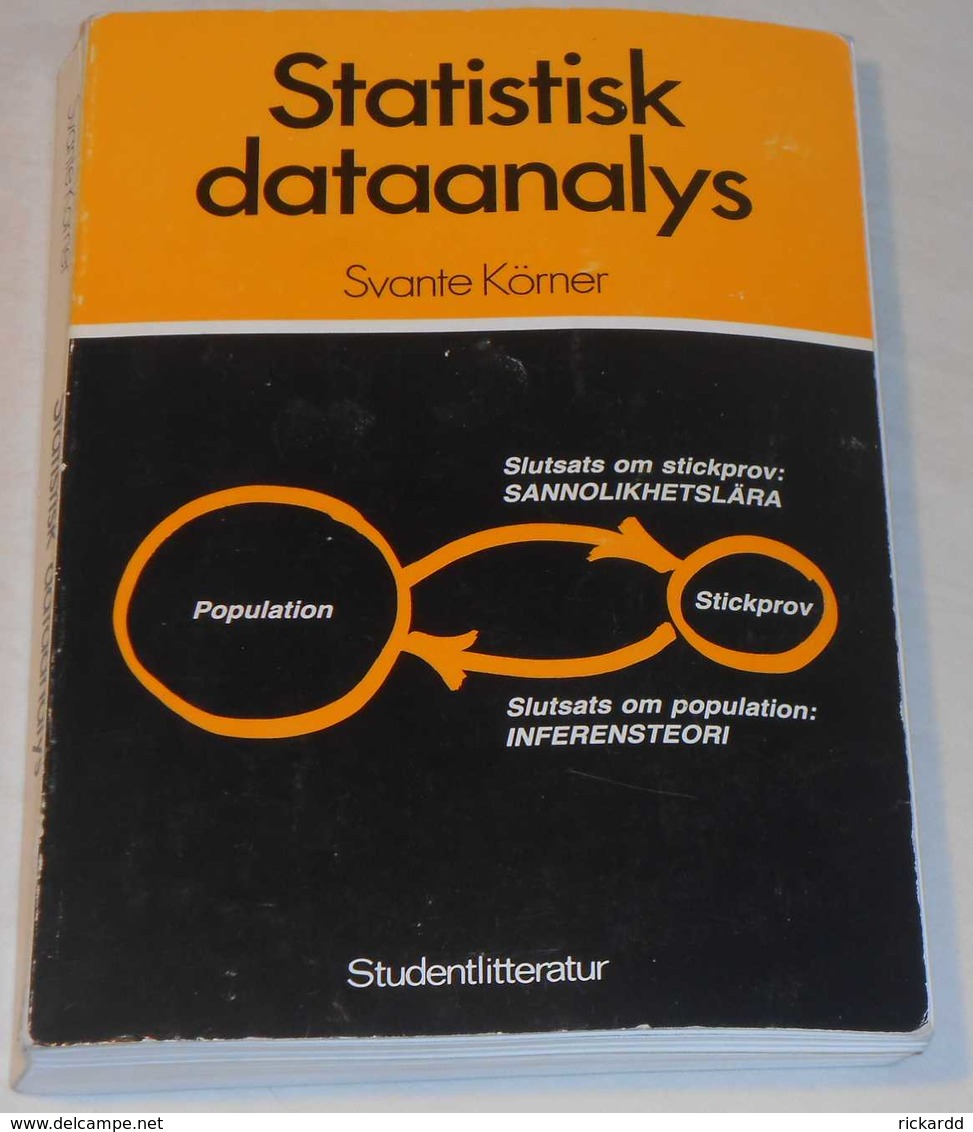 Statistisk Dataanalys Av Svante Körner - Langues Scandinaves