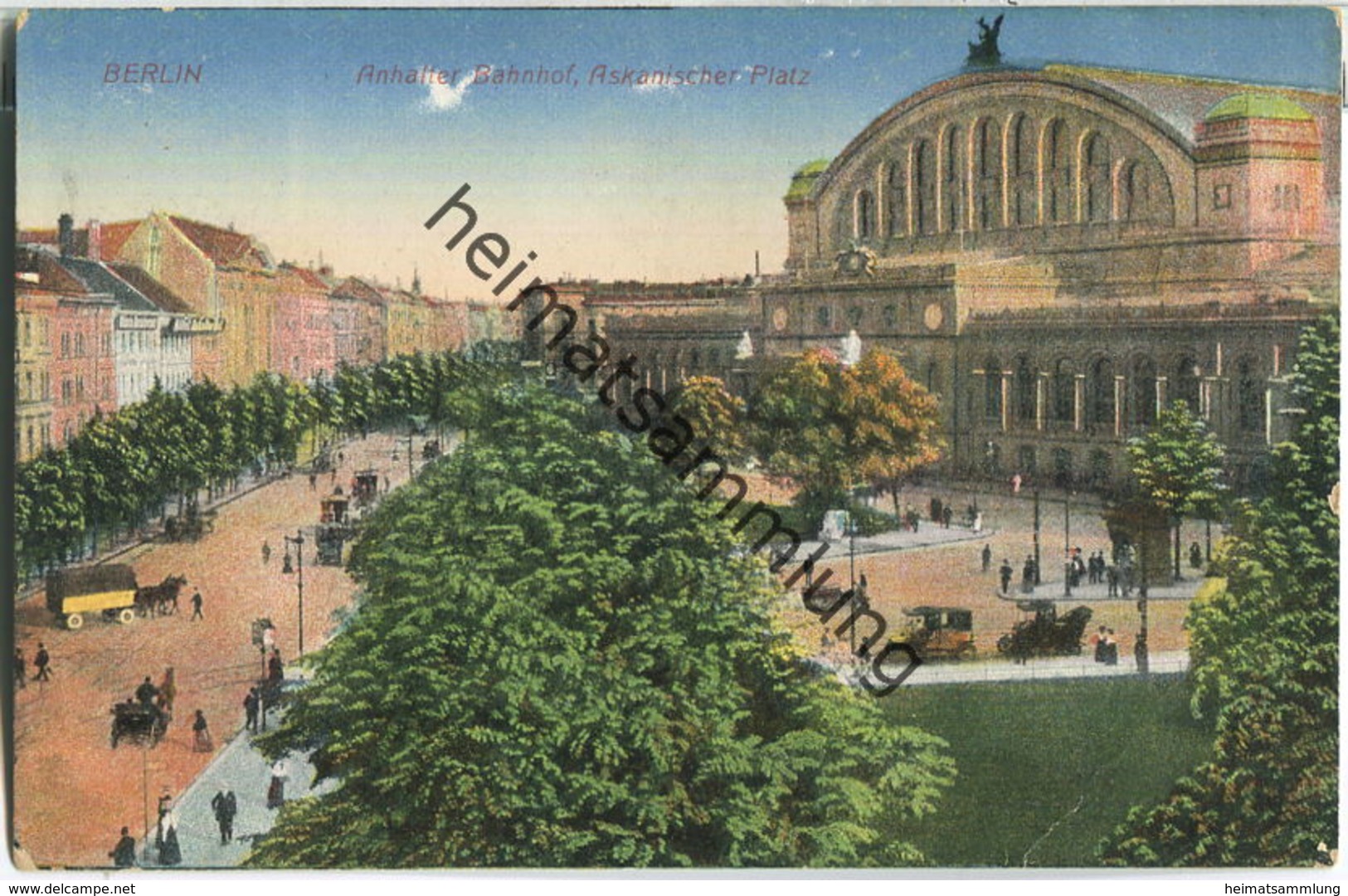 Berlin - Anhalter Bahnhof - Askanischer Platz - Verlag Max O'Brien & Co. Berlin - Kreuzberg