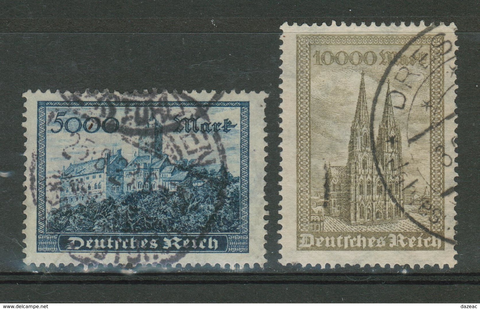 Duitse Rijk / Deutsches Reich DR 261 & 262 Used - Gebruikt