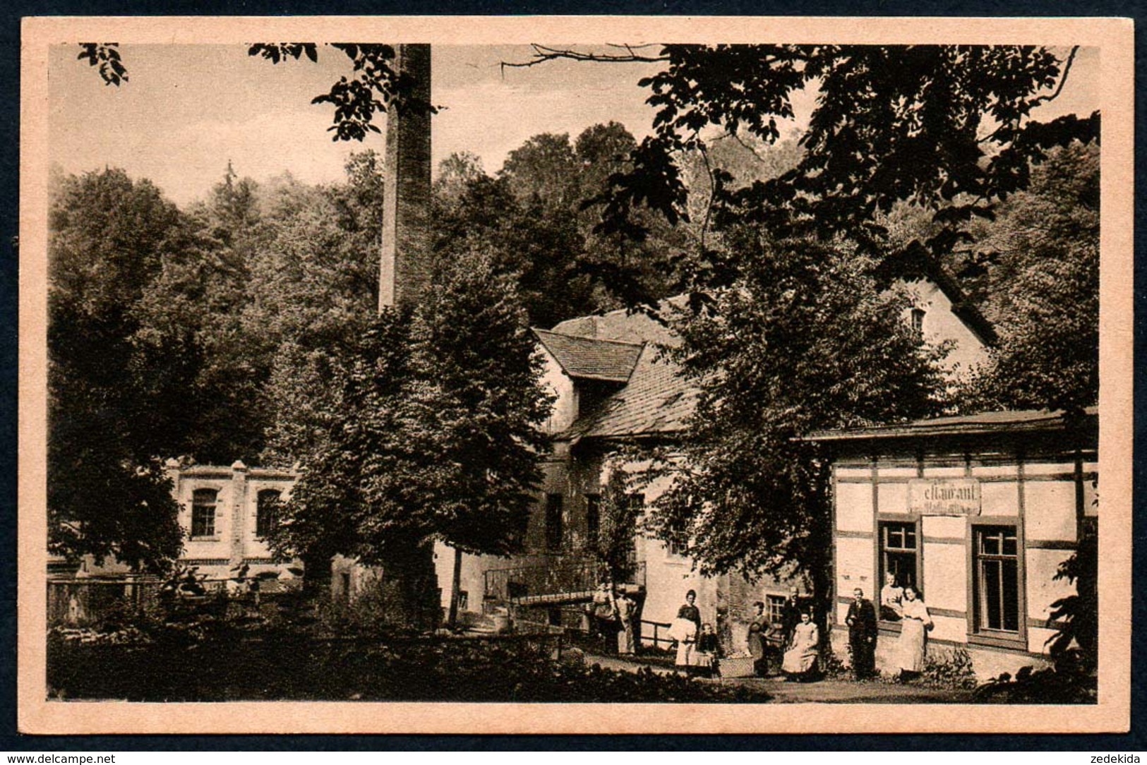 A6666 - Mittweida - Stadtpark Restaurant - Gaststätte - H. Nincke - Verlag R. Leiteritz - Mittweida