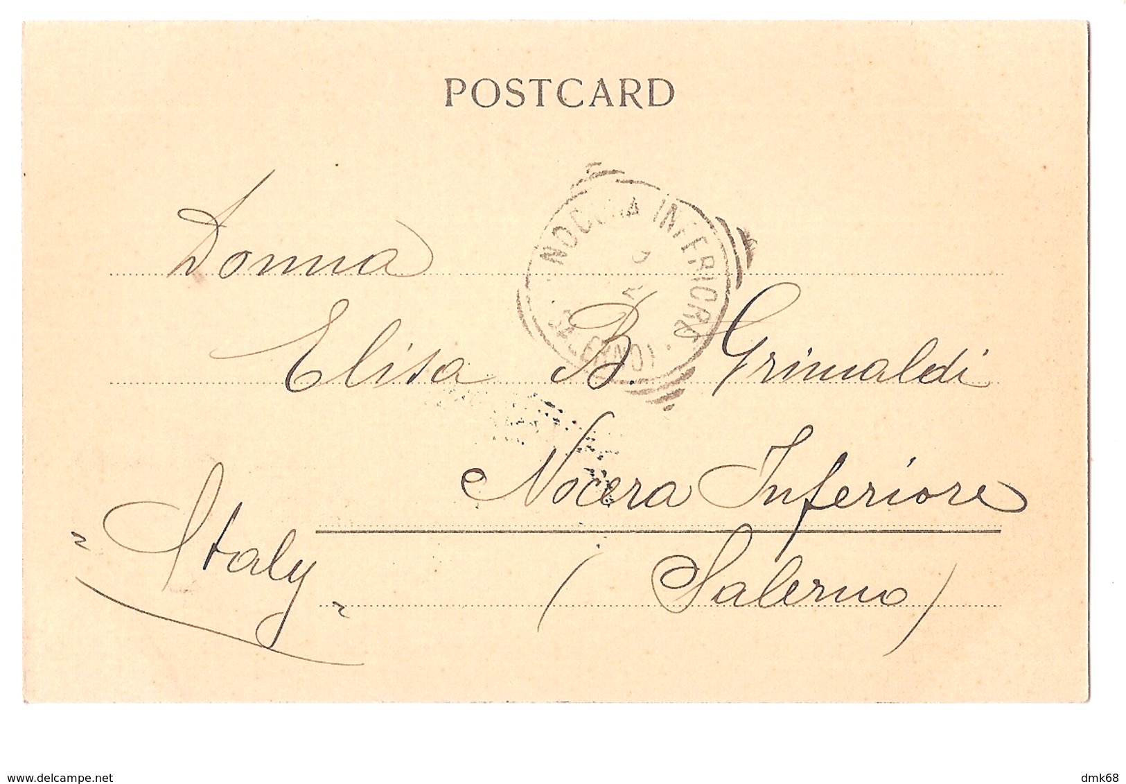 SOUTH AFRICA - JOHANNESBURG - MARKET STR. WEST - STAMP - MAILED TO NOCERA INFERIORE - EDIT BARNETT 1902 (2789) - Sud Africa